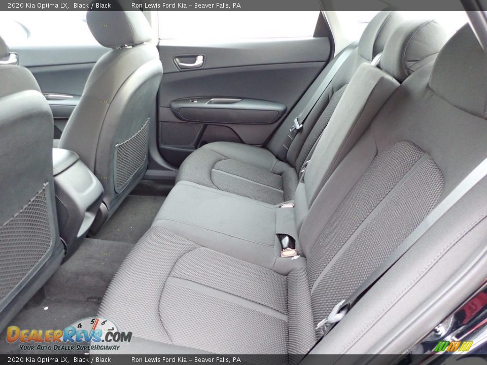 2020 Kia Optima LX Black / Black Photo #14