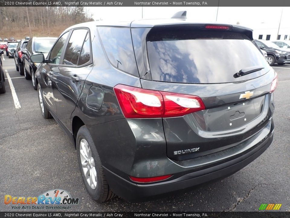 2020 Chevrolet Equinox LS AWD Nightfall Gray Metallic / Ash Gray Photo #3