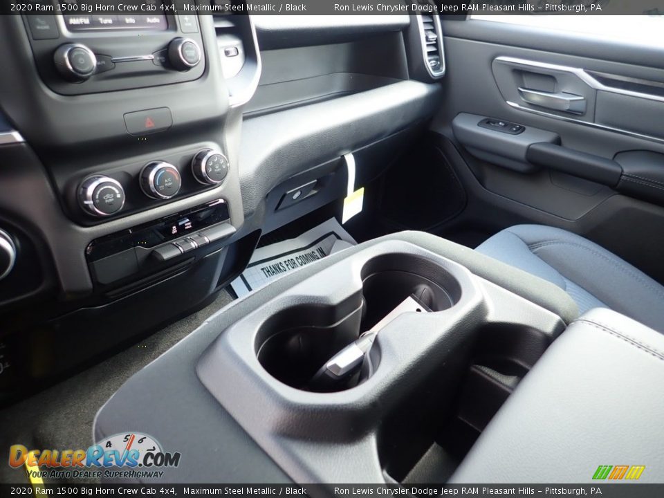 2020 Ram 1500 Big Horn Crew Cab 4x4 Maximum Steel Metallic / Black Photo #18