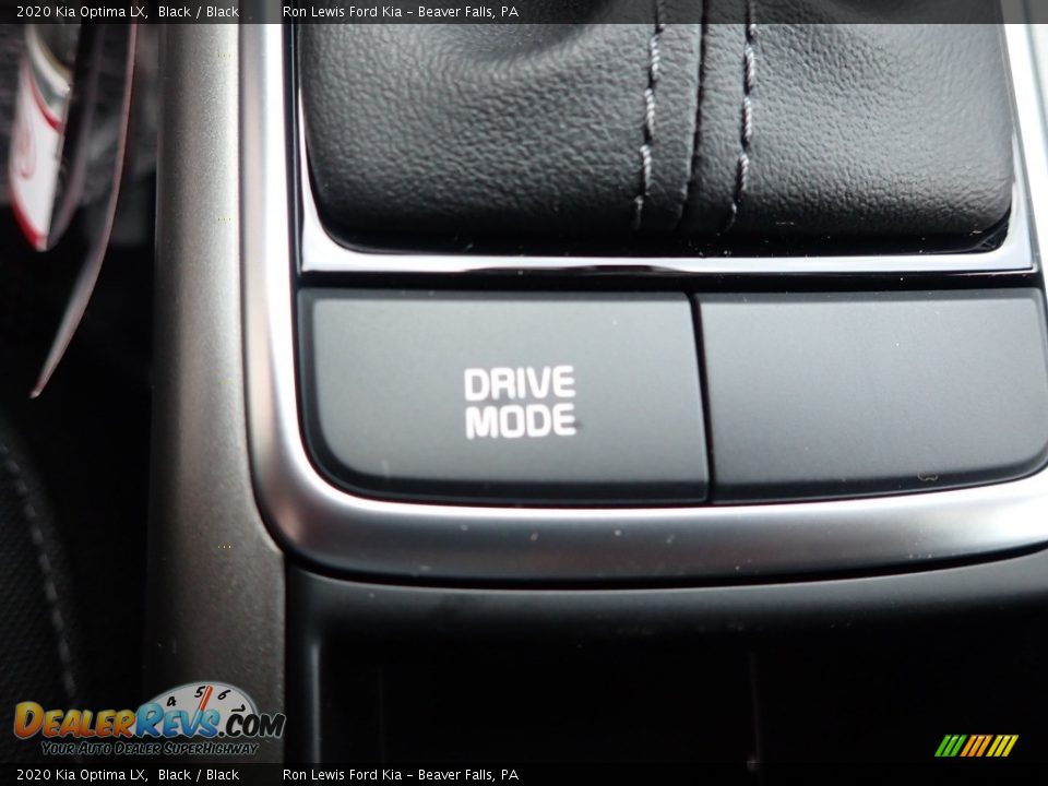 2020 Kia Optima LX Black / Black Photo #18