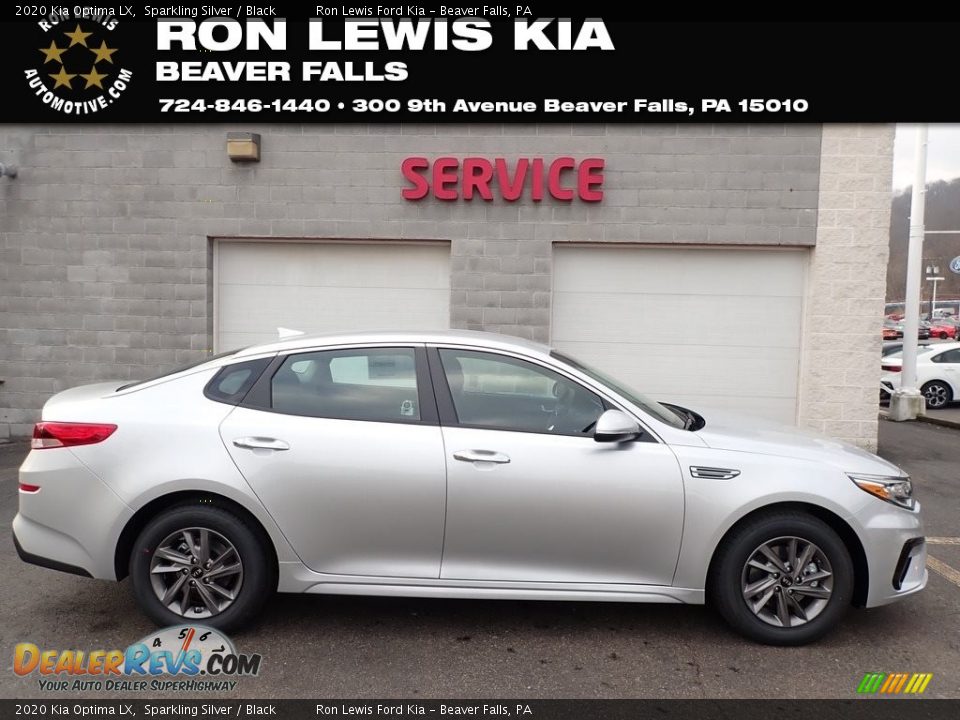 2020 Kia Optima LX Sparkling Silver / Black Photo #1