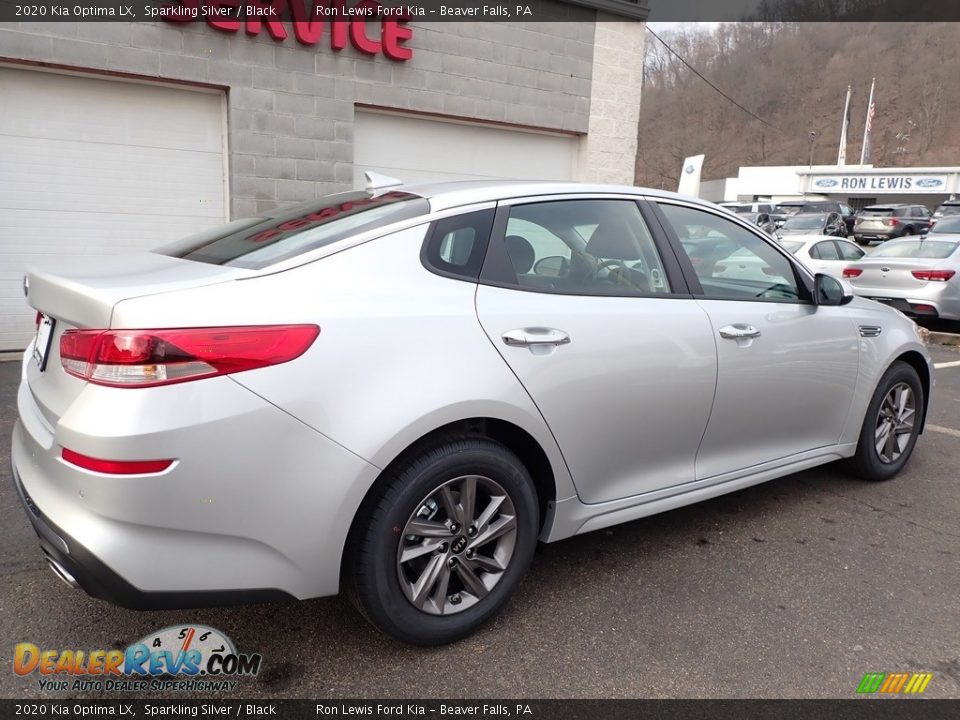 2020 Kia Optima LX Sparkling Silver / Black Photo #2