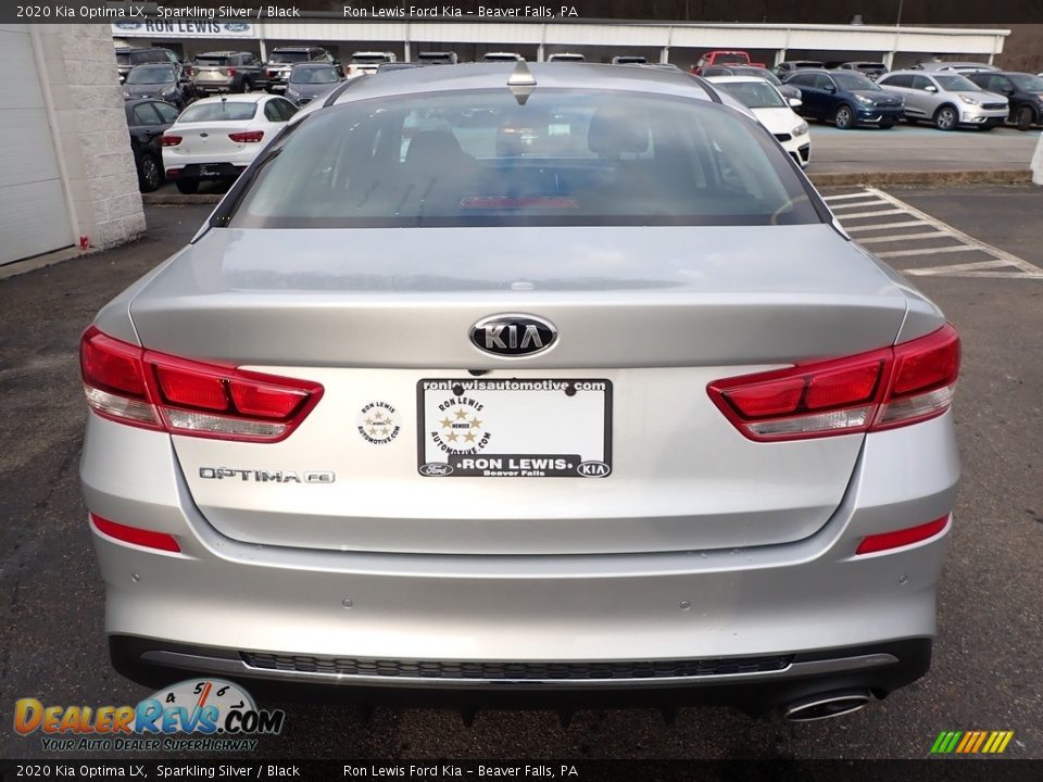 2020 Kia Optima LX Sparkling Silver / Black Photo #3
