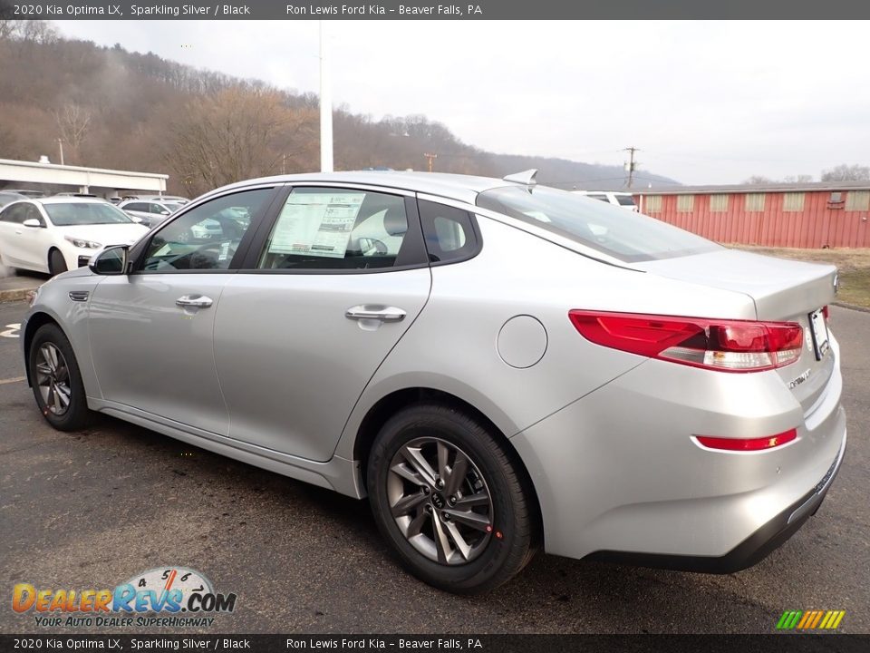 2020 Kia Optima LX Sparkling Silver / Black Photo #5