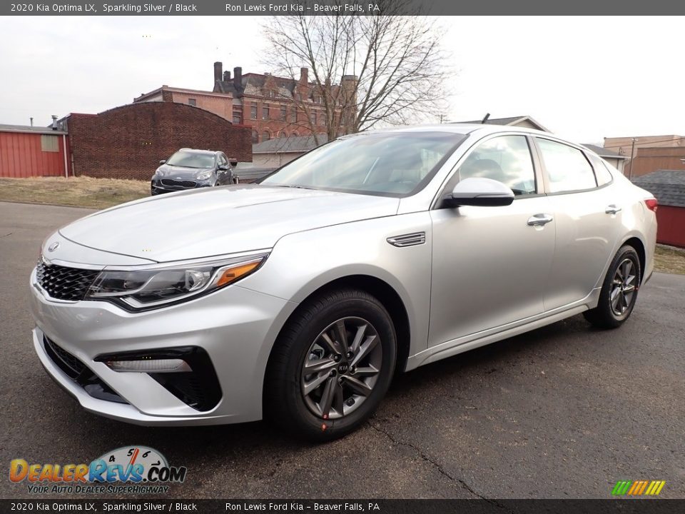 2020 Kia Optima LX Sparkling Silver / Black Photo #7