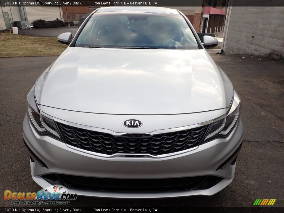 2020 Kia Optima LX Sparkling Silver / Black Photo #8