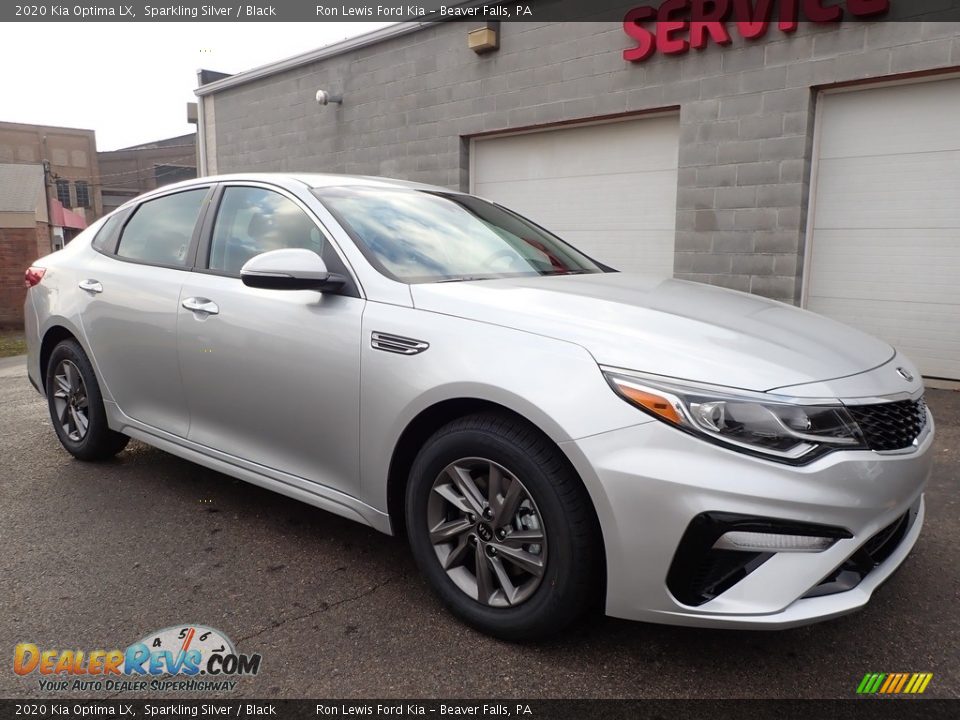 2020 Kia Optima LX Sparkling Silver / Black Photo #9