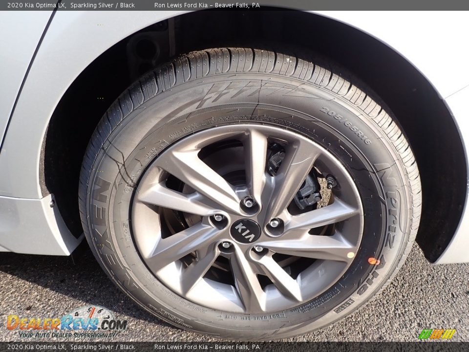 2020 Kia Optima LX Sparkling Silver / Black Photo #10