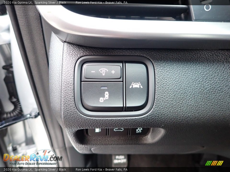 2020 Kia Optima LX Sparkling Silver / Black Photo #12