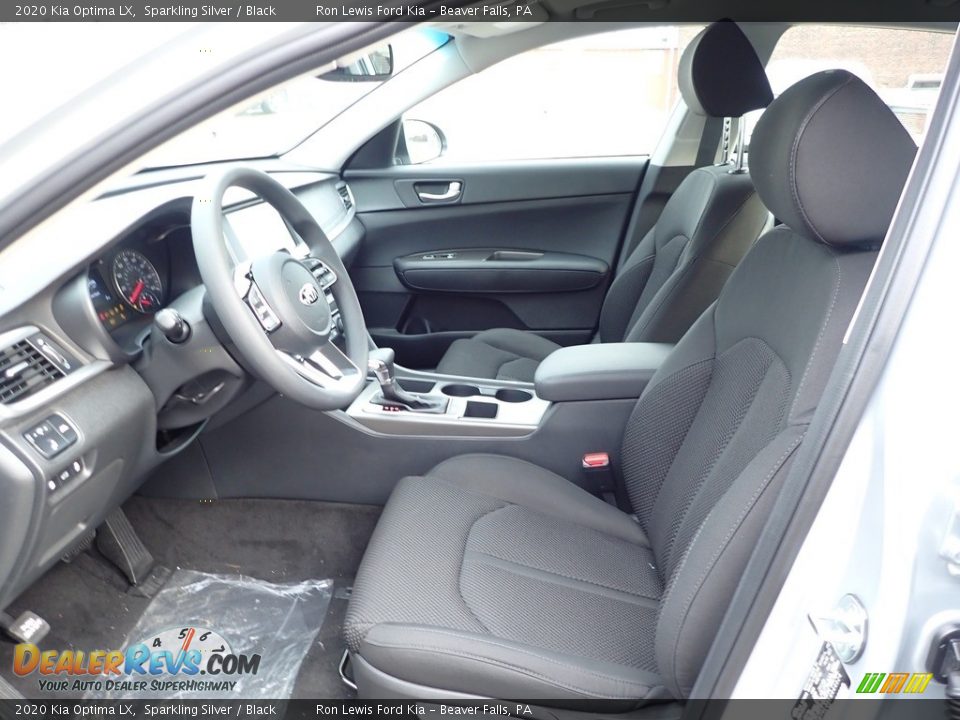 2020 Kia Optima LX Sparkling Silver / Black Photo #13