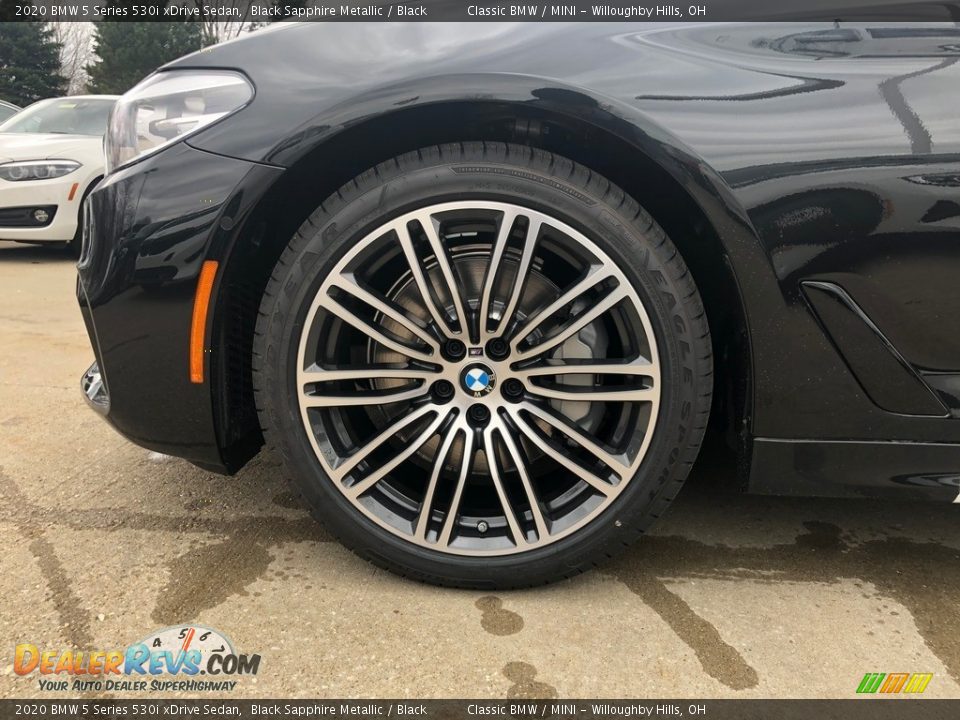 2020 BMW 5 Series 530i xDrive Sedan Black Sapphire Metallic / Black Photo #5