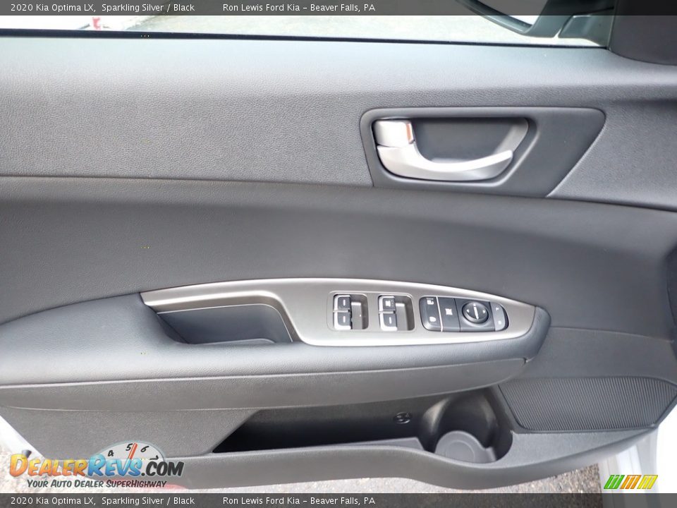 2020 Kia Optima LX Sparkling Silver / Black Photo #16