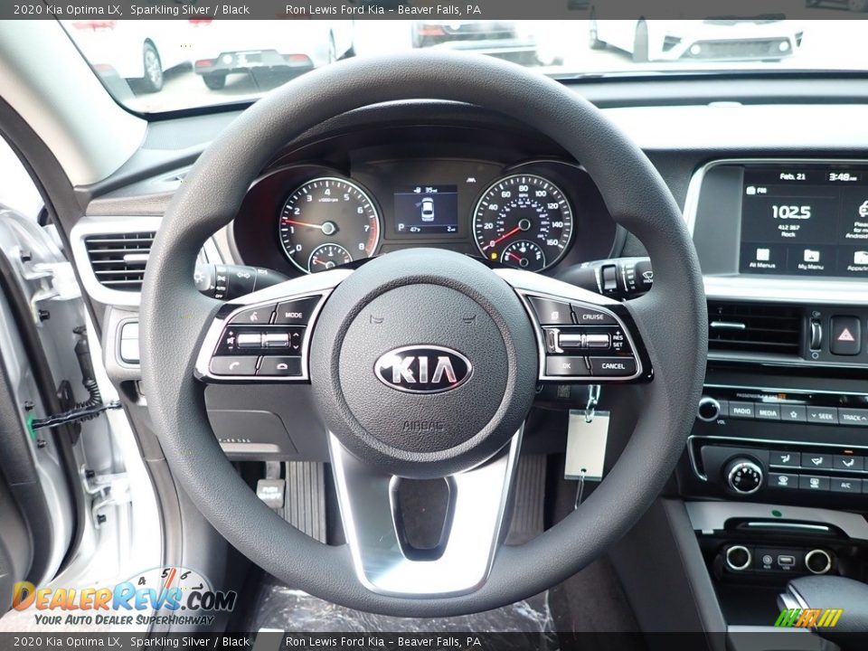 2020 Kia Optima LX Sparkling Silver / Black Photo #17