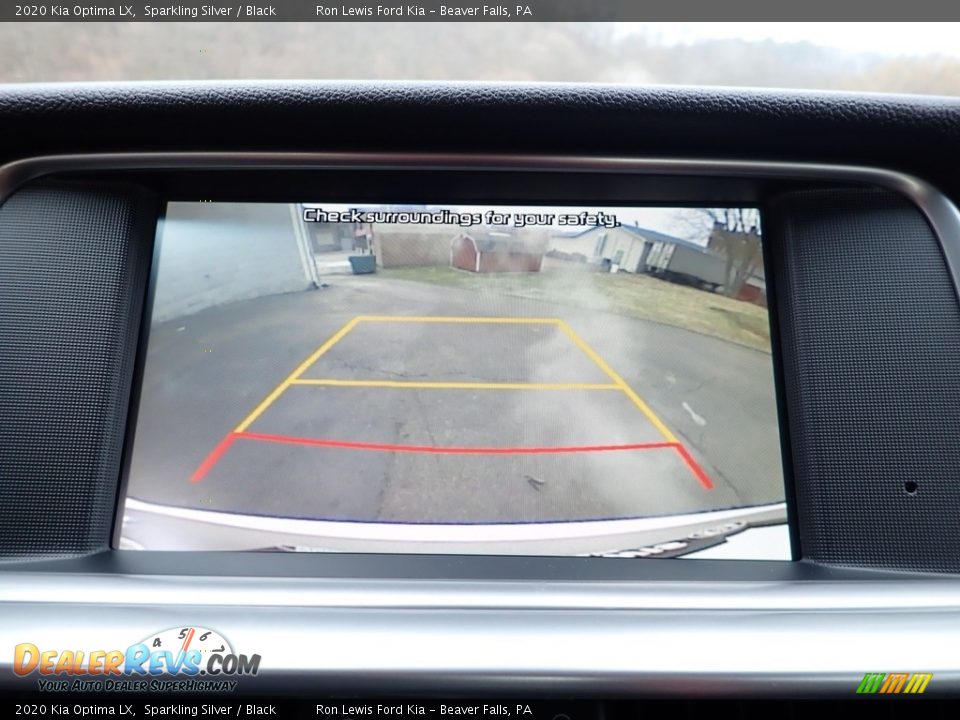 2020 Kia Optima LX Sparkling Silver / Black Photo #20