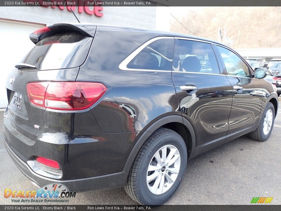 2020 Kia Sorento LX Ebony Black / Black Photo #2