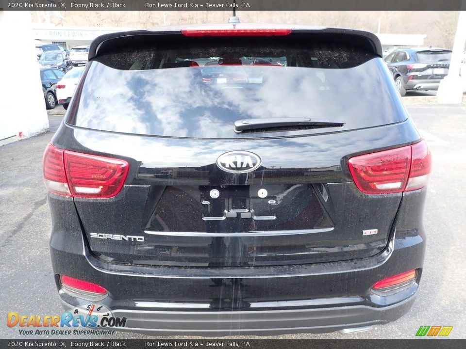 2020 Kia Sorento LX Ebony Black / Black Photo #3