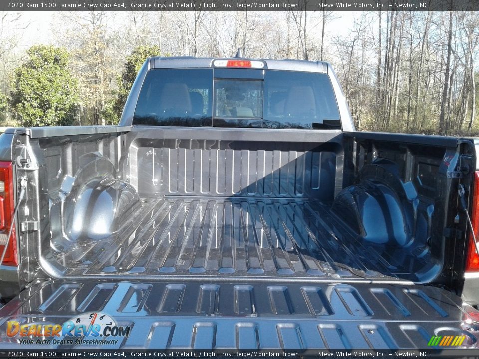 2020 Ram 1500 Laramie Crew Cab 4x4 Granite Crystal Metallic / Light Frost Beige/Mountain Brown Photo #8