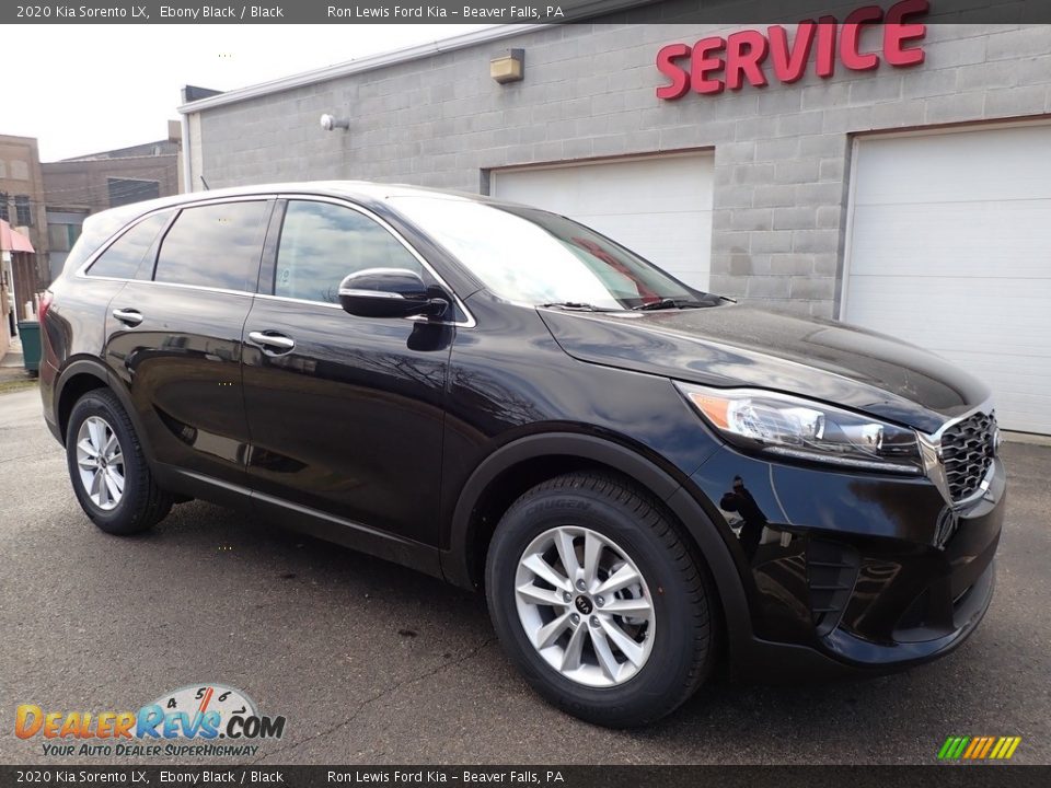 2020 Kia Sorento LX Ebony Black / Black Photo #9