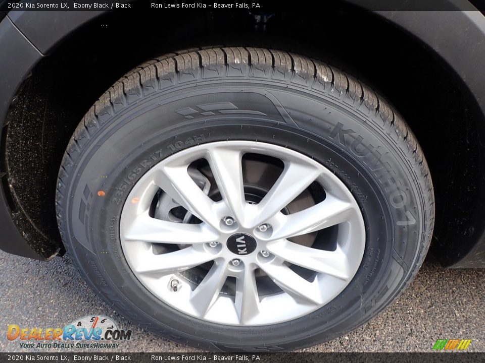 2020 Kia Sorento LX Ebony Black / Black Photo #10