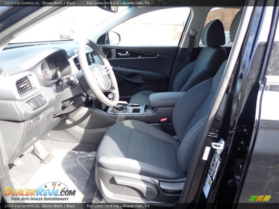 2020 Kia Sorento LX Ebony Black / Black Photo #12