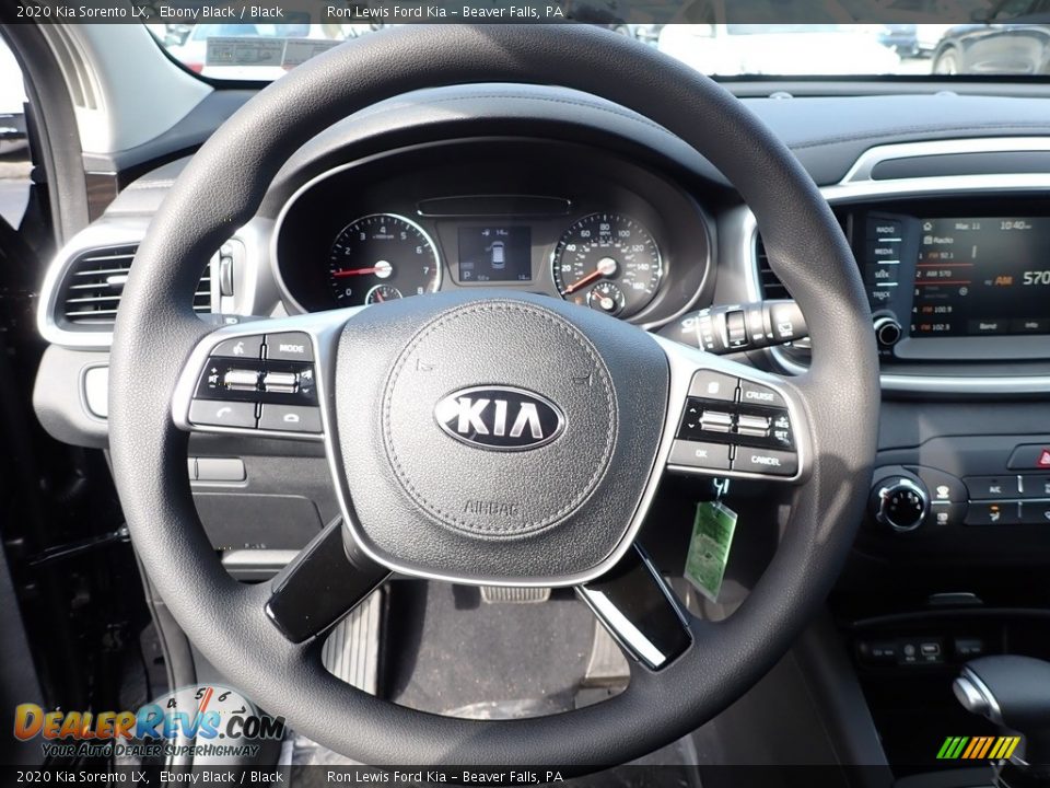 2020 Kia Sorento LX Ebony Black / Black Photo #17