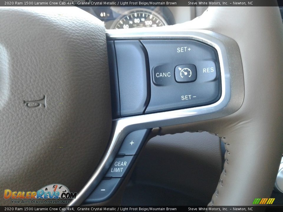 2020 Ram 1500 Laramie Crew Cab 4x4 Steering Wheel Photo #21