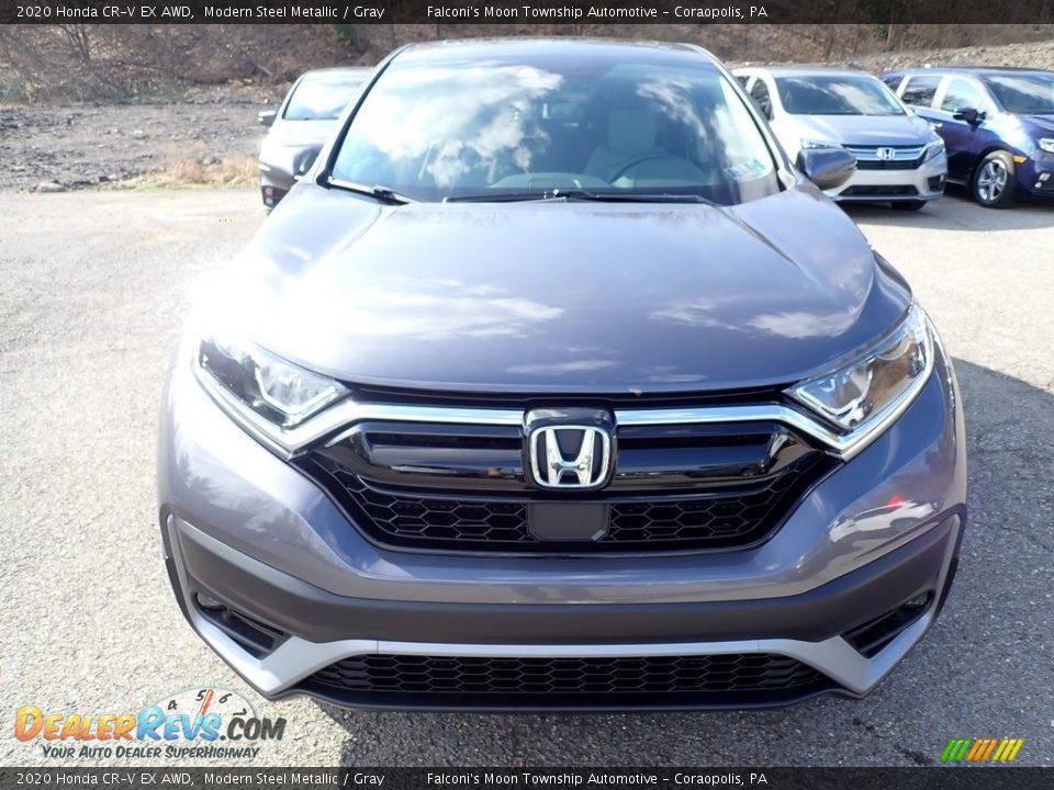 2020 Honda CR-V EX AWD Modern Steel Metallic / Gray Photo #6