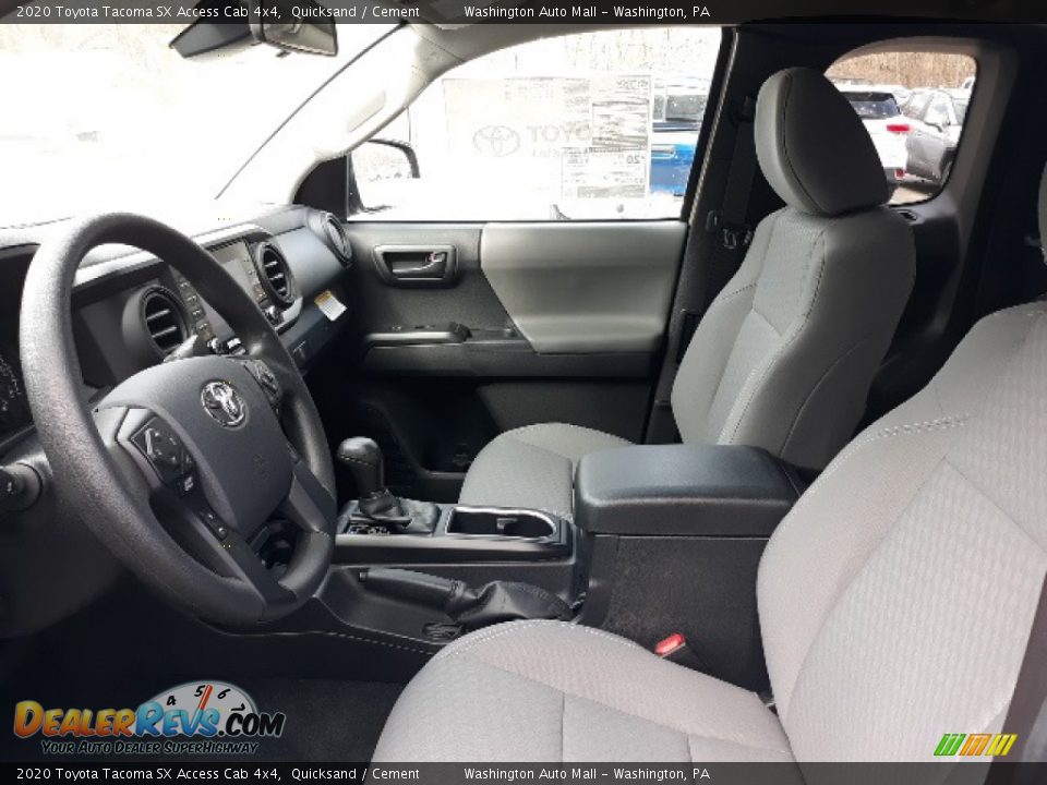 2020 Toyota Tacoma SX Access Cab 4x4 Quicksand / Cement Photo #23