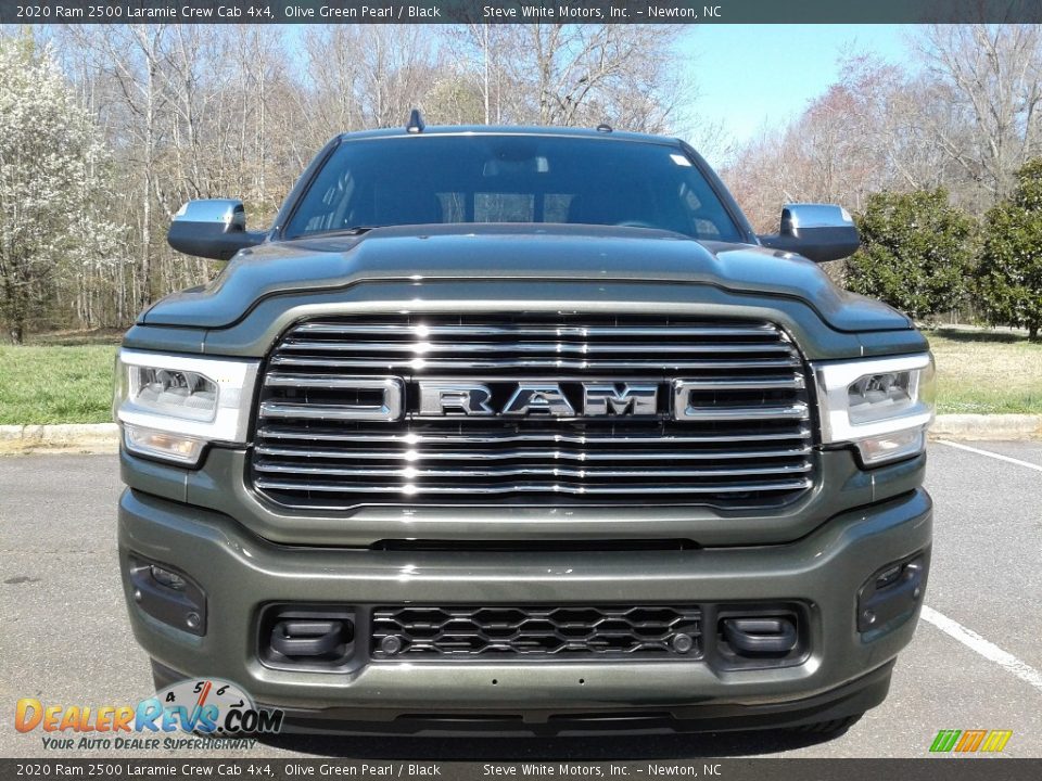 2020 Ram 2500 Laramie Crew Cab 4x4 Olive Green Pearl / Black Photo #3