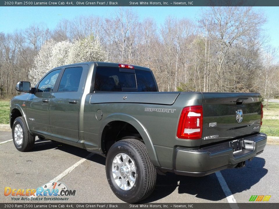 2020 Ram 2500 Laramie Crew Cab 4x4 Olive Green Pearl / Black Photo #10
