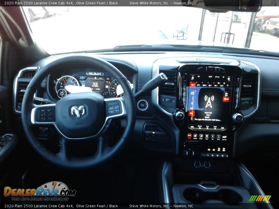 2020 Ram 2500 Laramie Crew Cab 4x4 Olive Green Pearl / Black Photo #21