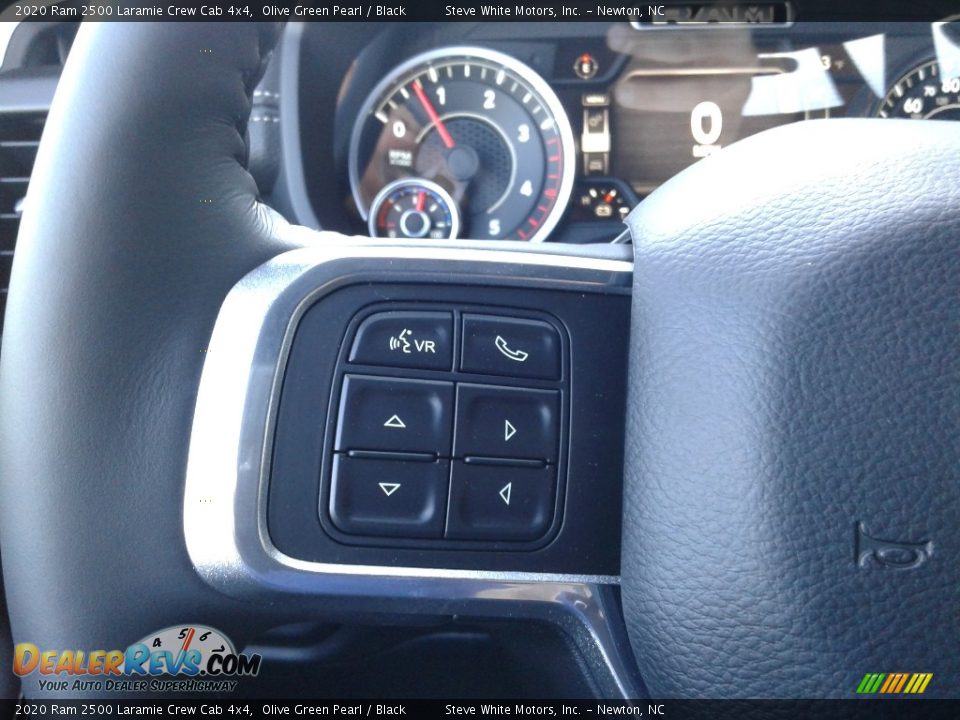 2020 Ram 2500 Laramie Crew Cab 4x4 Olive Green Pearl / Black Photo #22