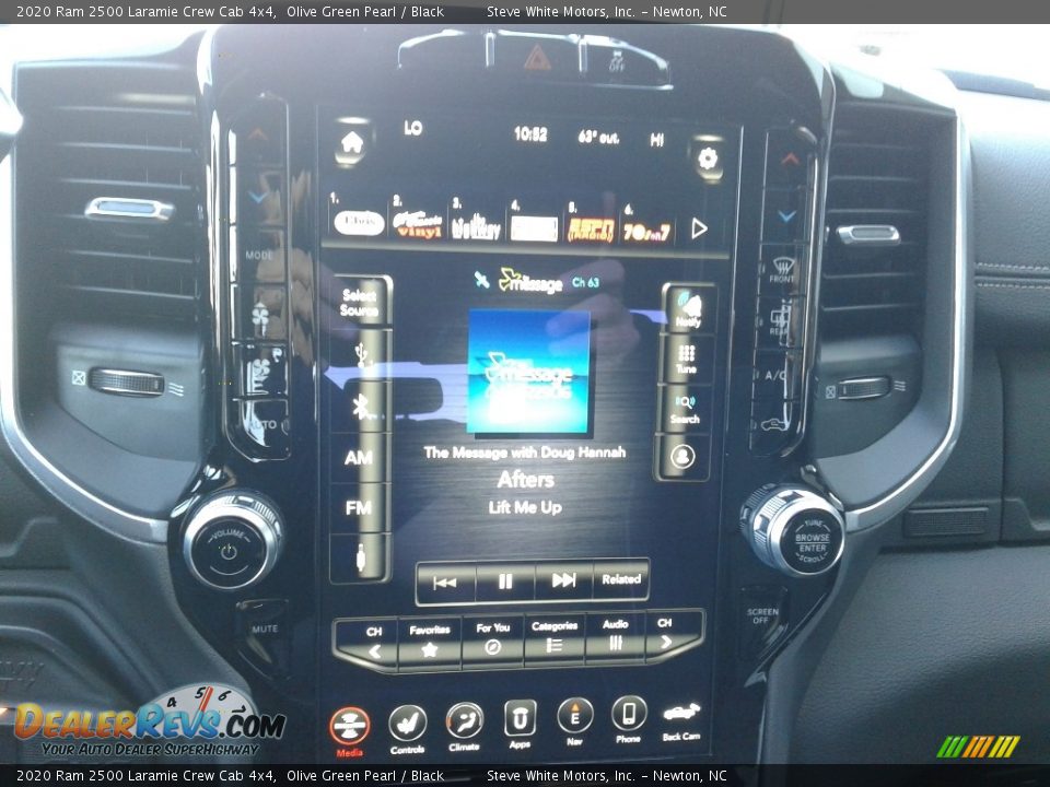 2020 Ram 2500 Laramie Crew Cab 4x4 Olive Green Pearl / Black Photo #26