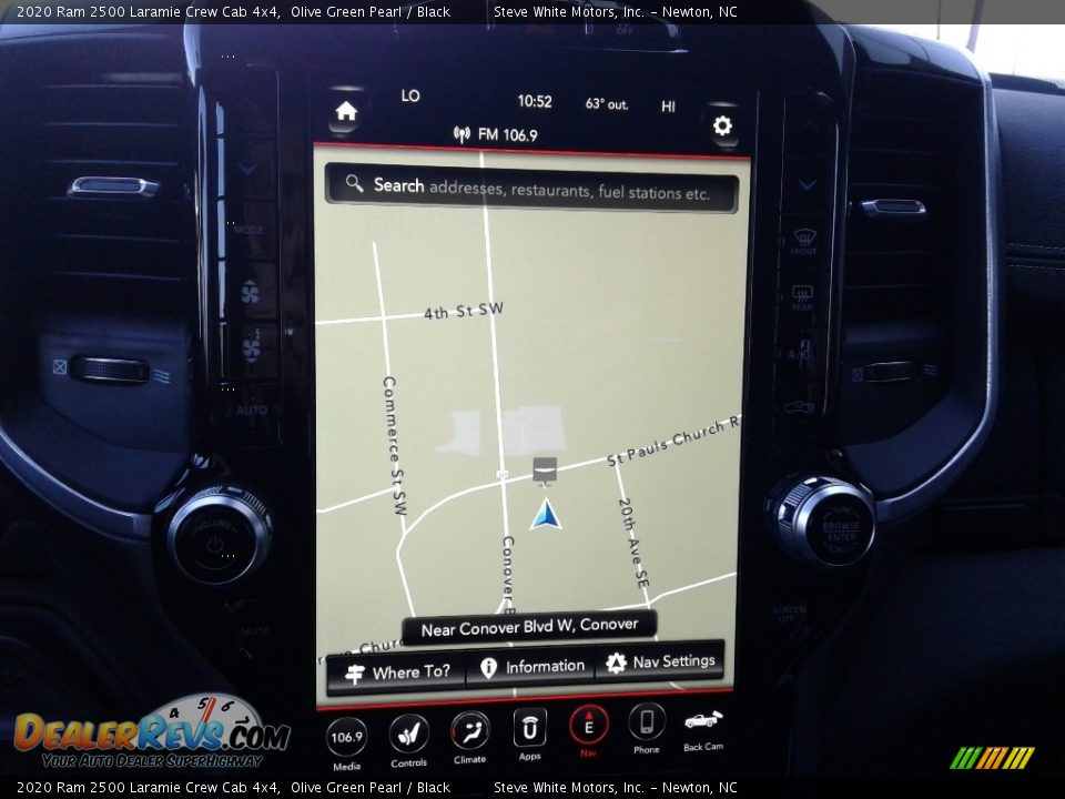 2020 Ram 2500 Laramie Crew Cab 4x4 Olive Green Pearl / Black Photo #27