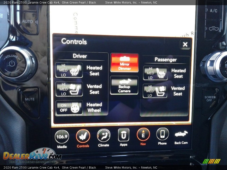 2020 Ram 2500 Laramie Crew Cab 4x4 Olive Green Pearl / Black Photo #28