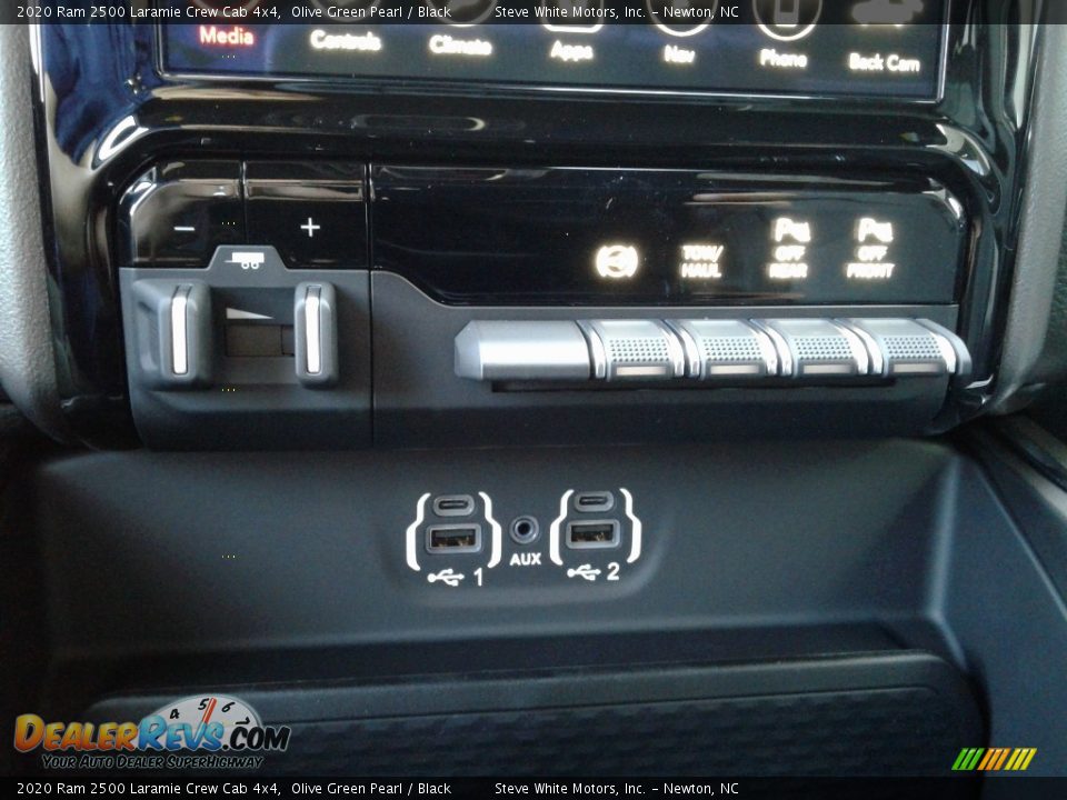2020 Ram 2500 Laramie Crew Cab 4x4 Olive Green Pearl / Black Photo #30