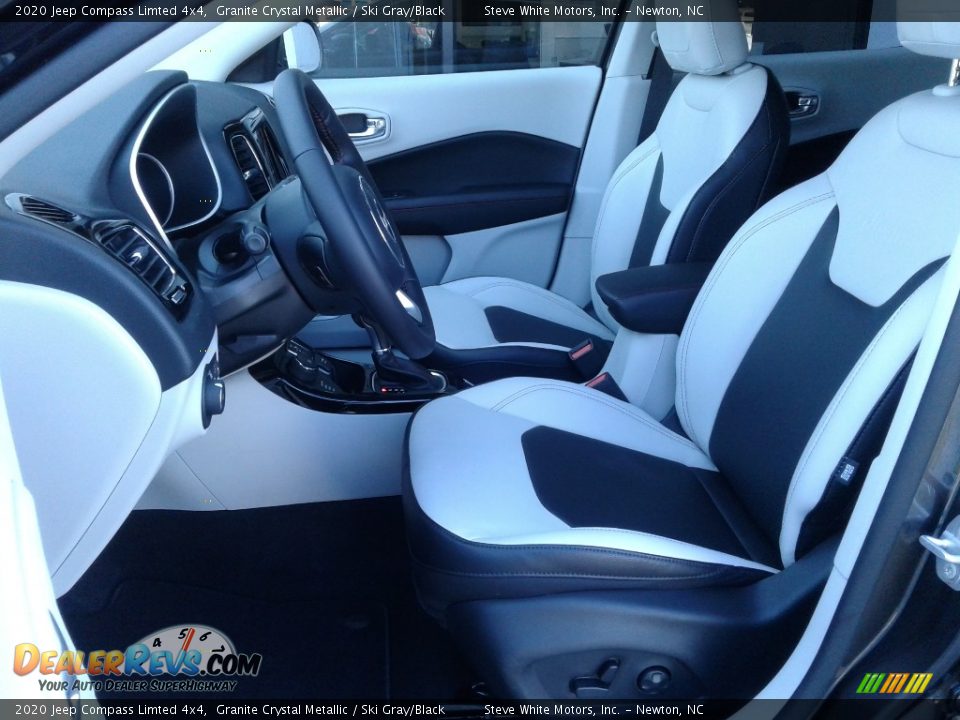 2020 Jeep Compass Limted 4x4 Granite Crystal Metallic / Ski Gray/Black Photo #11