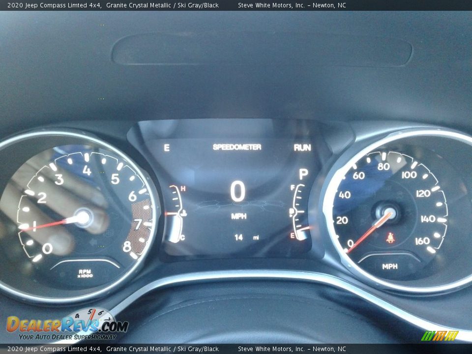 2020 Jeep Compass Limted 4x4 Granite Crystal Metallic / Ski Gray/Black Photo #21
