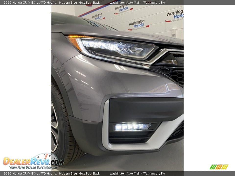 2020 Honda CR-V EX-L AWD Hybrid Modern Steel Metallic / Black Photo #26