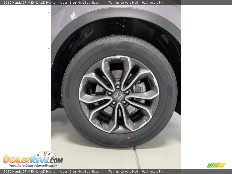 2020 Honda CR-V EX-L AWD Hybrid Modern Steel Metallic / Black Photo #29