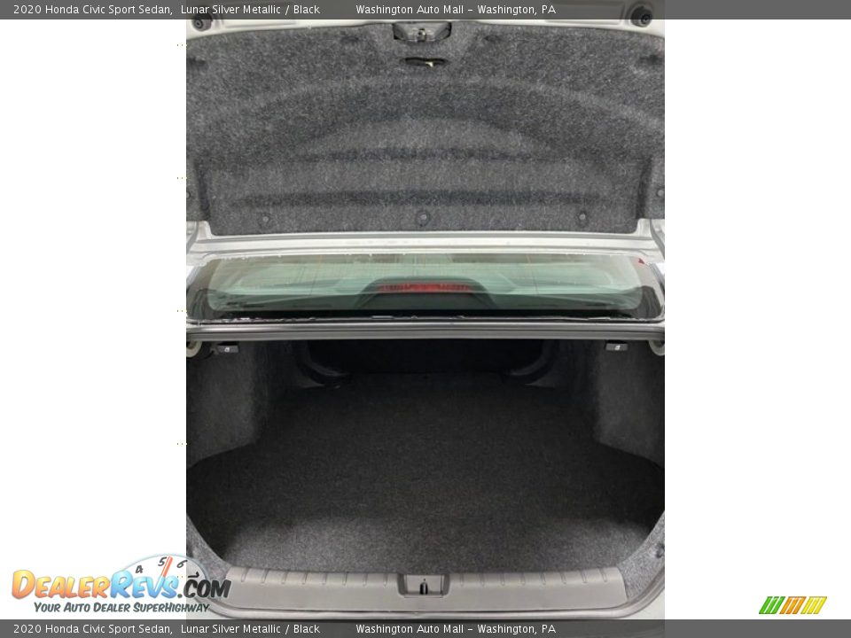2020 Honda Civic Sport Sedan Lunar Silver Metallic / Black Photo #21