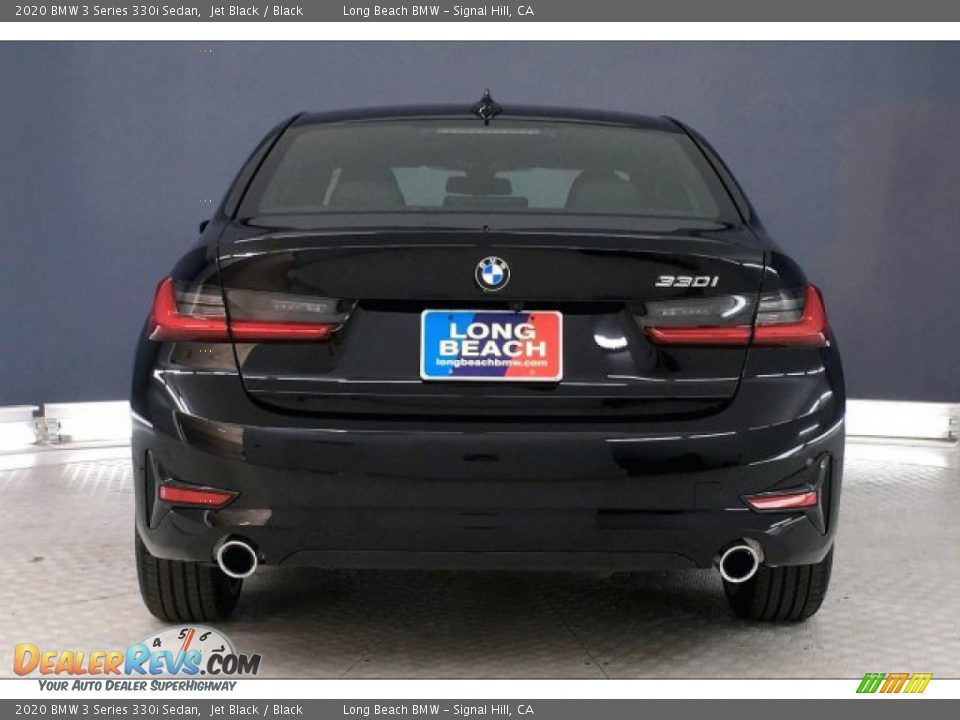 2020 BMW 3 Series 330i Sedan Jet Black / Black Photo #3