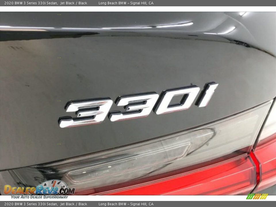 2020 BMW 3 Series 330i Sedan Jet Black / Black Photo #7