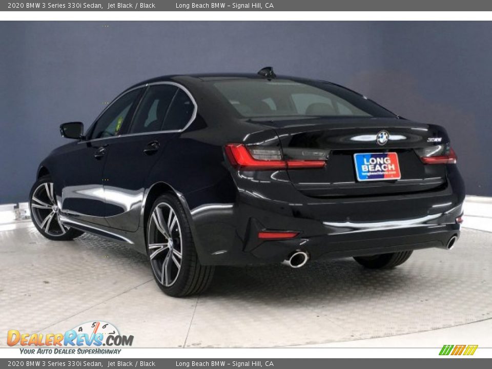 2020 BMW 3 Series 330i Sedan Jet Black / Black Photo #10
