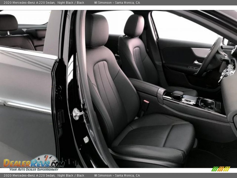 2020 Mercedes-Benz A 220 Sedan Night Black / Black Photo #5