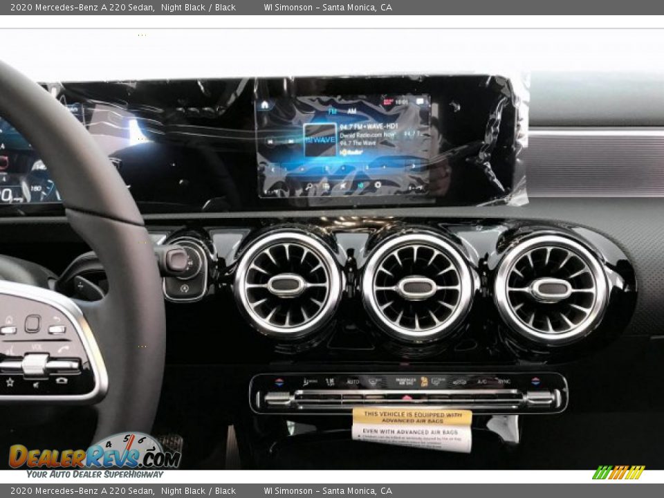 2020 Mercedes-Benz A 220 Sedan Night Black / Black Photo #6