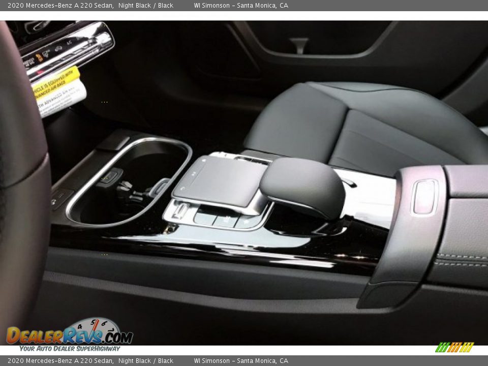 2020 Mercedes-Benz A 220 Sedan Night Black / Black Photo #7