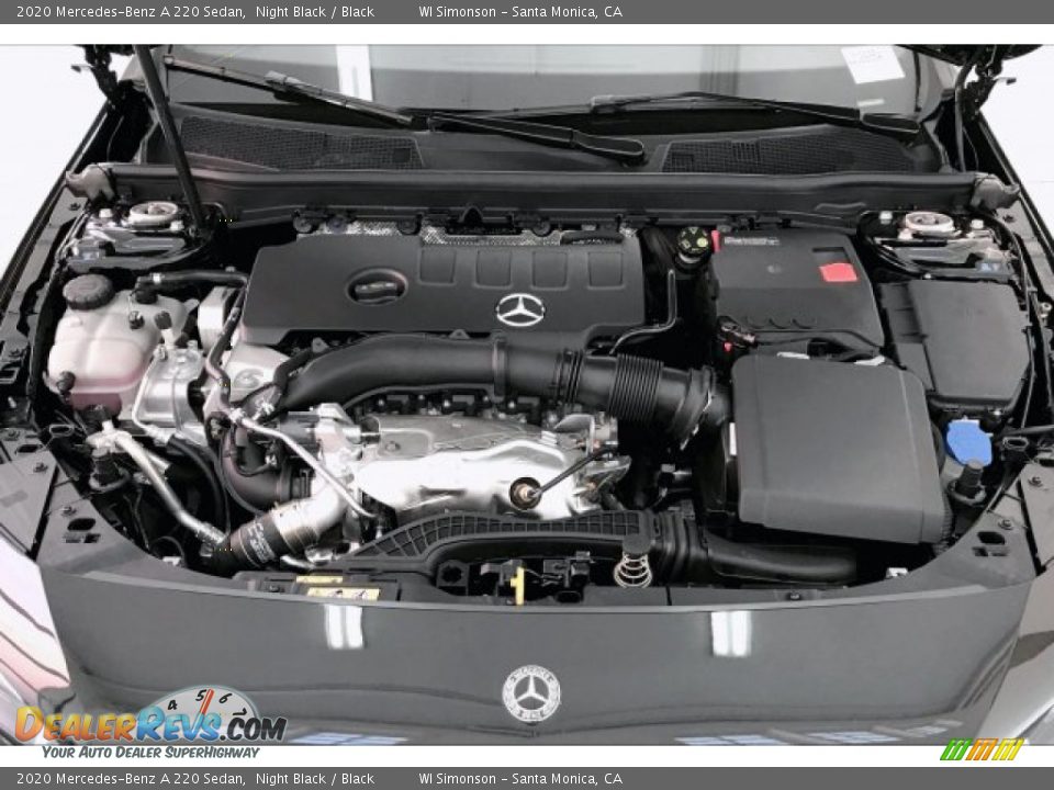 2020 Mercedes-Benz A 220 Sedan Night Black / Black Photo #8