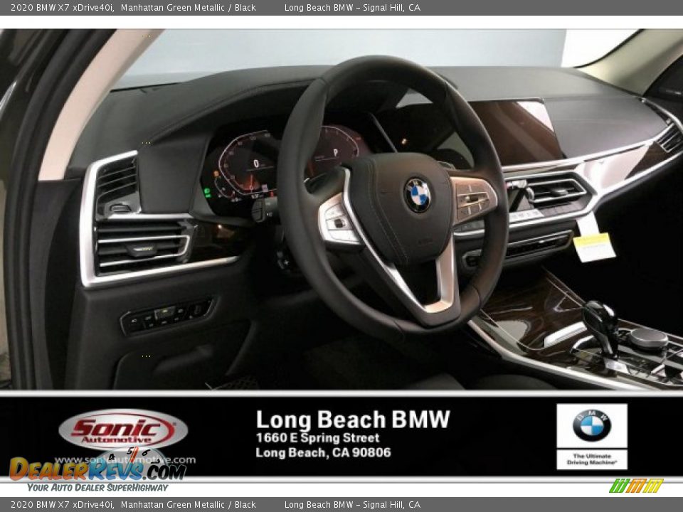 2020 BMW X7 xDrive40i Manhattan Green Metallic / Black Photo #4
