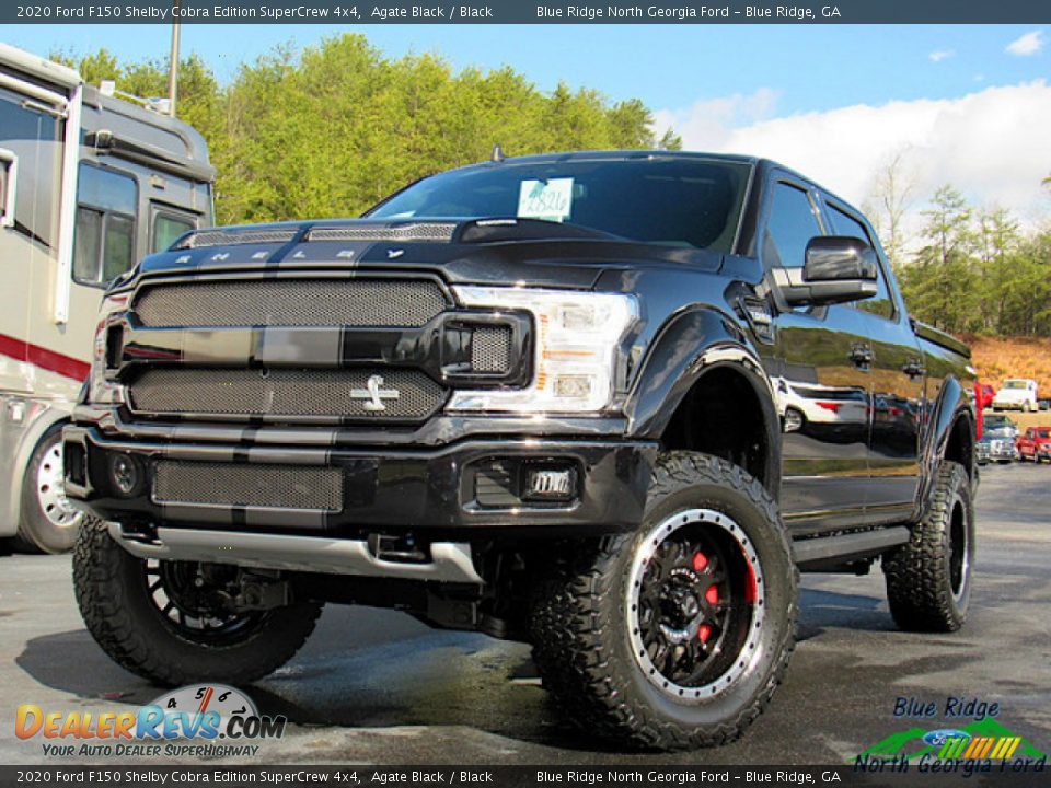 Front 3/4 View of 2020 Ford F150 Shelby Cobra Edition SuperCrew 4x4 Photo #1